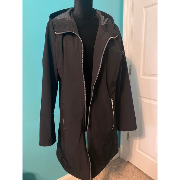Ladies XL Calvin Klein black coat. - Picture 1 of 16